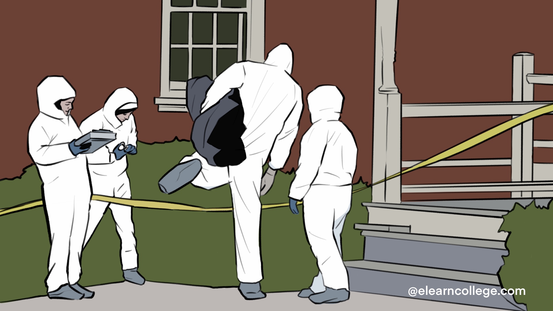 forensic scientists