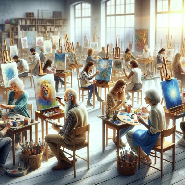  Art therapy painting techniques