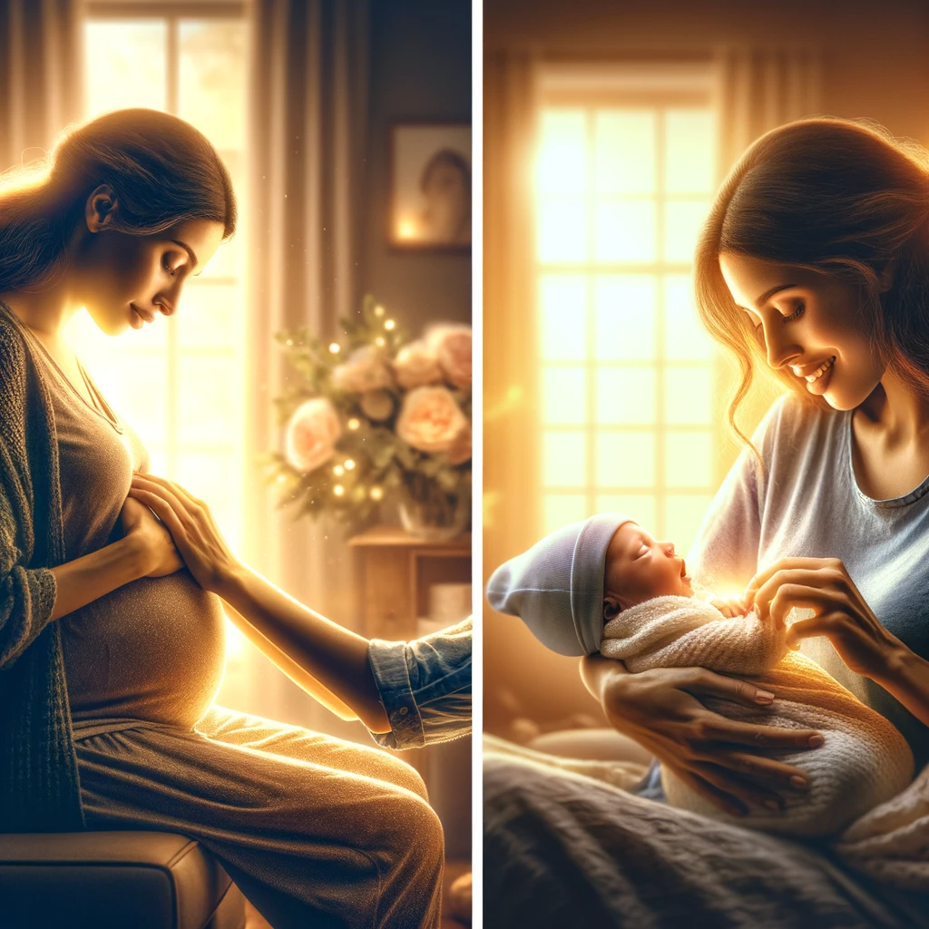 birth doula and midwife