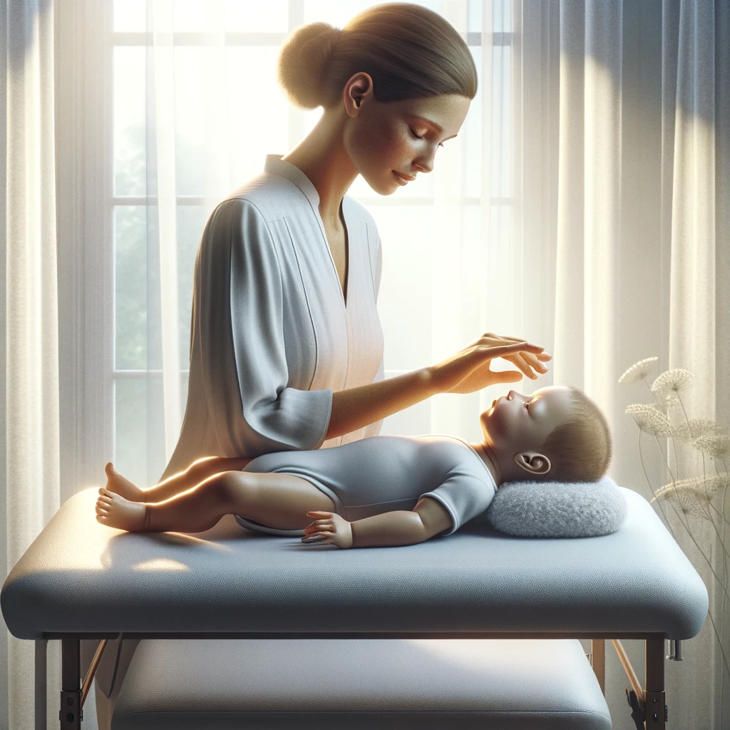 Cranial therapy for babies