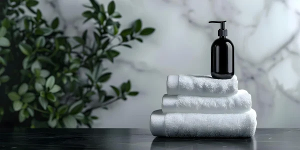 shampoo bottles