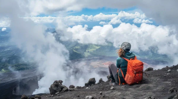 volcano tourism