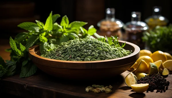 Greens powder